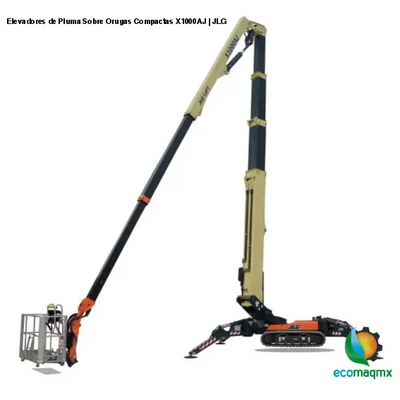 Elevadores de Pluma Sobre Orugas Compactas X1000AJ | JLG