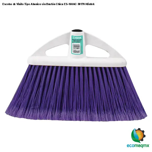 Escoba de Vinilo Tipo Abanico sin Bastón Chica ES-160AC