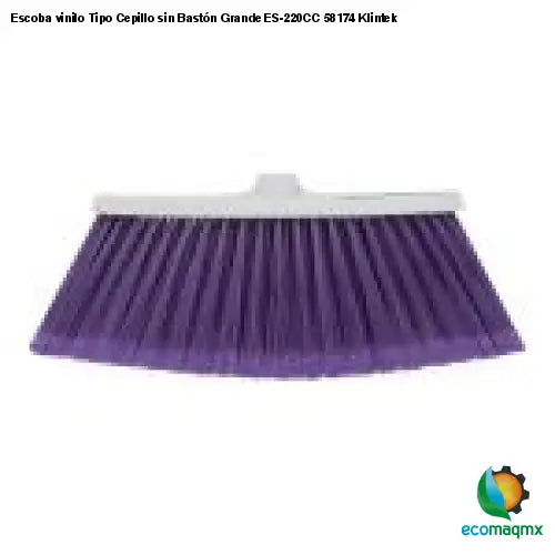 Ecomaqmx - Escoba vinilo Tipo Cepillo sin Bastón Grande ES-220CC 58174 ...