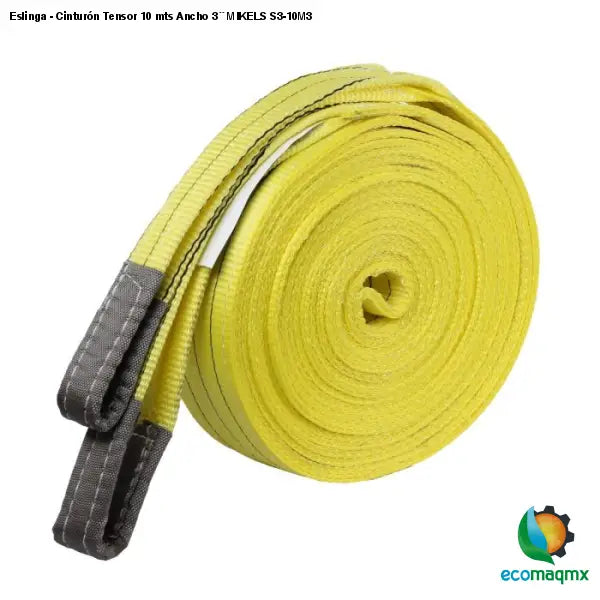 Eslinga - Cinturón Tensor 10 mts Ancho 3´´ MIKELS S3-10M3