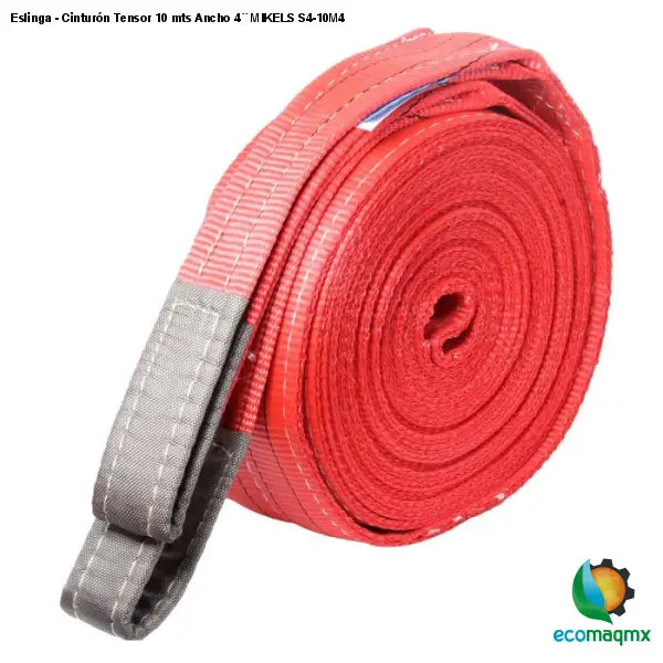 Eslinga - Cinturón Tensor 10 mts Ancho 4´´ MIKELS S4-10M4