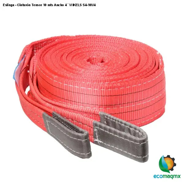 Eslinga - Cinturón Tensor 10 mts Ancho 4´´ MIKELS S4-10M4