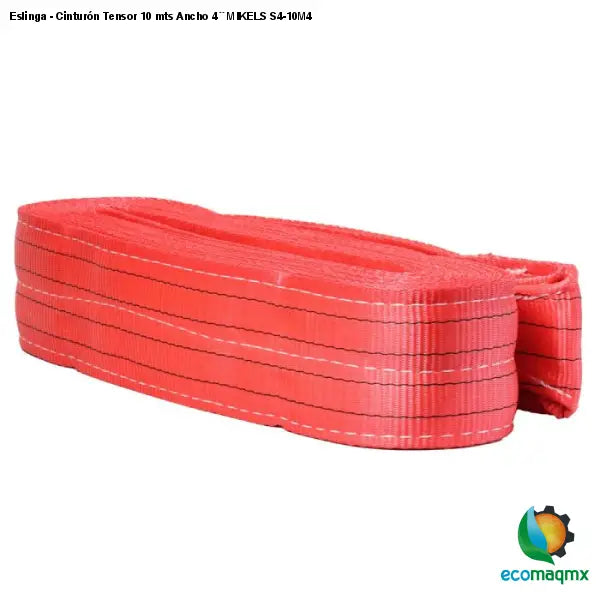 Eslinga - Cinturón Tensor 10 mts Ancho 4´´ MIKELS S4-10M4