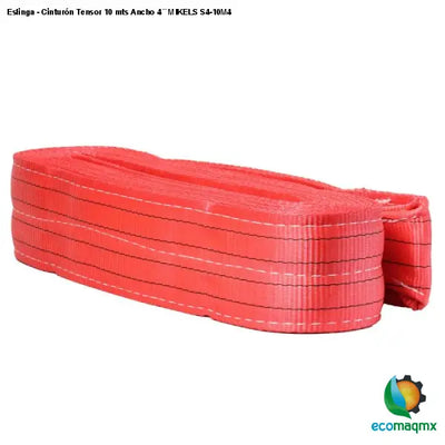 Eslinga - Cinturón Tensor 10 mts Ancho 4´´ MIKELS S4-10M4