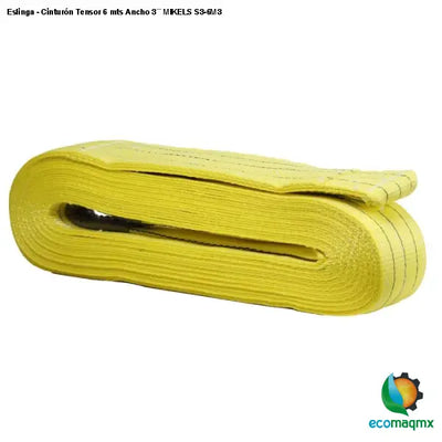 Eslinga - Cinturón Tensor 6 mts Ancho 3´´ MIKELS S3-6M3