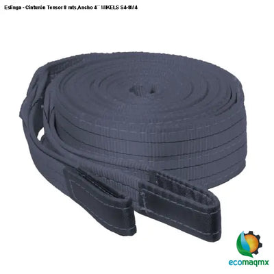 Eslinga - Cinturón Tensor 8 mts,Ancho 4´´ MIKELS S4-8M4