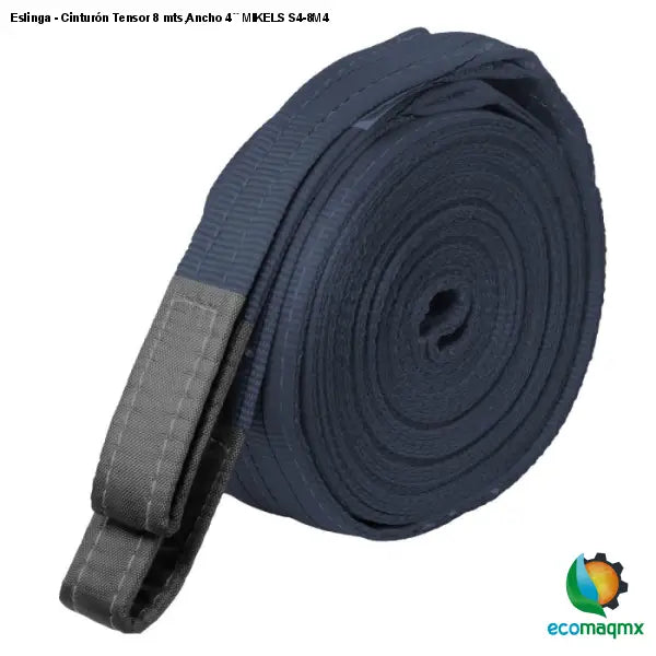 Eslinga - Cinturón Tensor 8 mts,Ancho 4´´ MIKELS S4-8M4