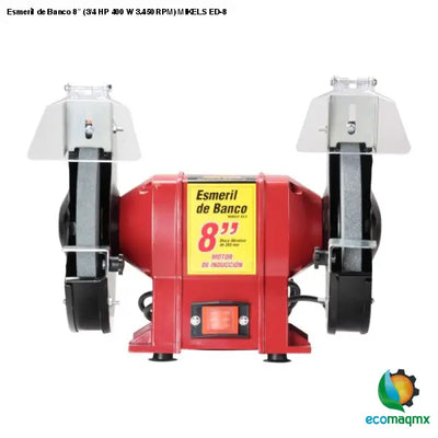 Esmeril de Banco 8” (3/4 HP 400 W 3.450 RPM) MIKELS ED-8
