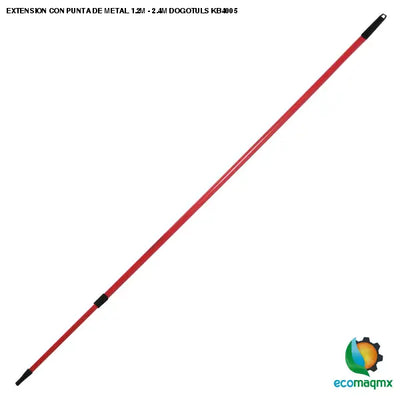 EXTENSION CON PUNTA DE METAL 1.2M - 2.4M DOGOTULS KB4005