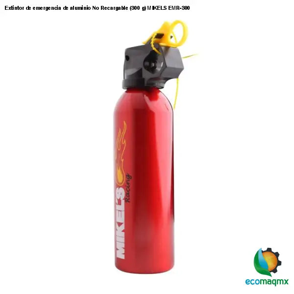 Extintor de emergencia de aluminio No Recargable (300 g)