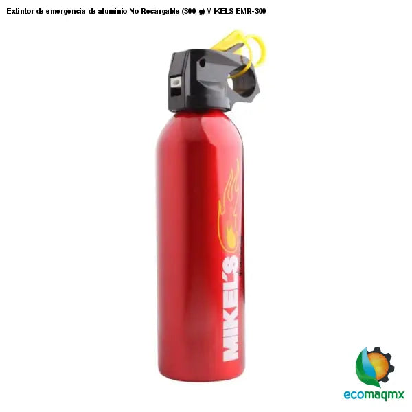 Extintor de emergencia de aluminio No Recargable (300 g)