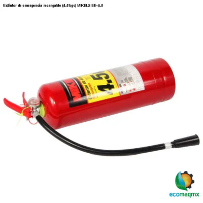 Extintor de emergencia recargable (4.5 kgs) MIKELS EE-4.5