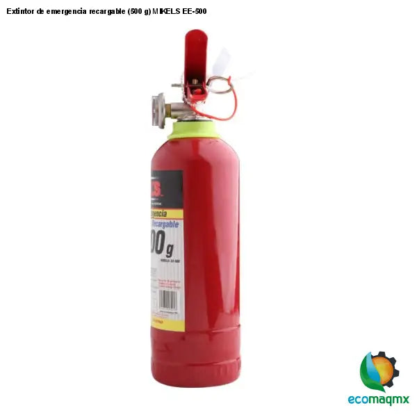 Extintor de emergencia recargable (500 g) MIKELS EE-500