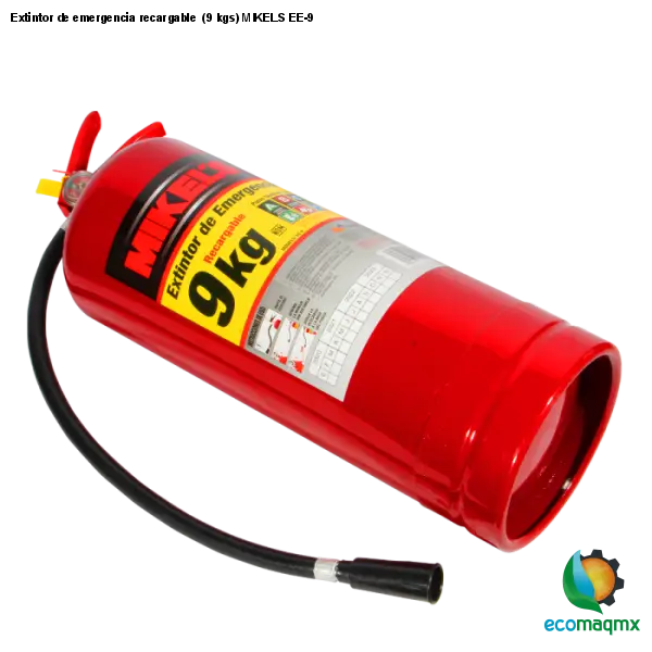 Extintor de emergencia recargable (9 kgs) MIKELS EE-9