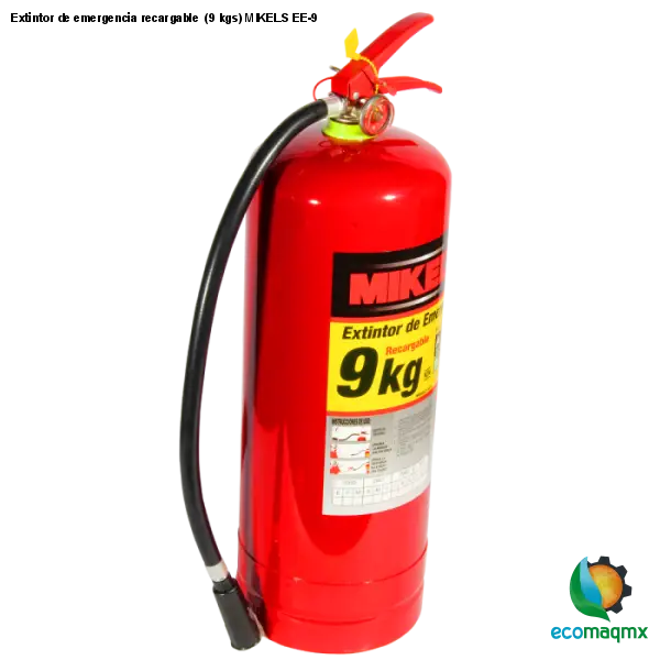 Extintor de emergencia recargable (9 kgs) MIKELS EE-9