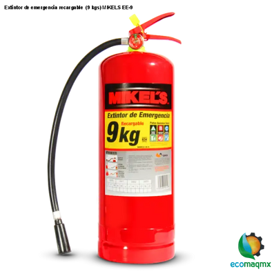 Extintor de emergencia recargable (9 kgs) MIKELS EE-9