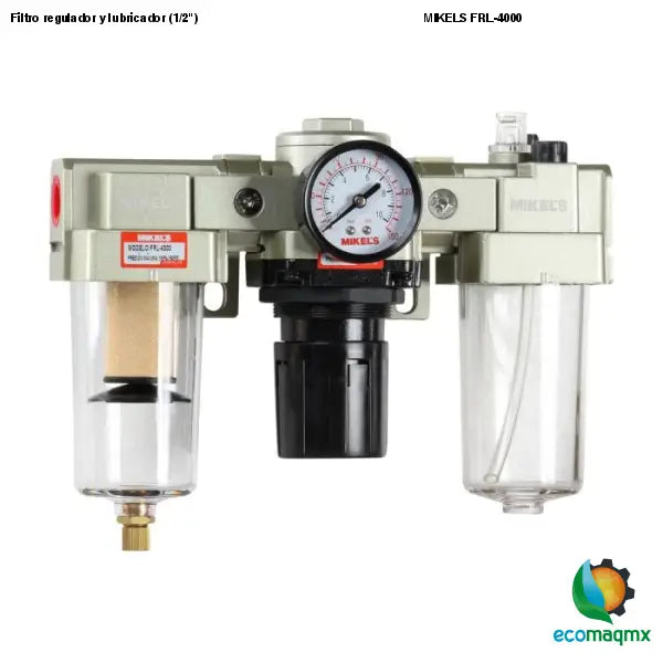 Filtro regulador y lubricador (1/2) MIKELS FRL-4000