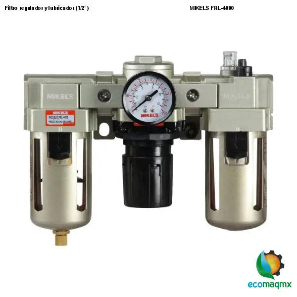 Filtro regulador y lubricador (1/2) MIKELS FRL-4000