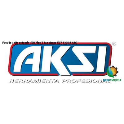 Foco led alta potencia 50W tipo T luz blanca E27 116424 Aksi