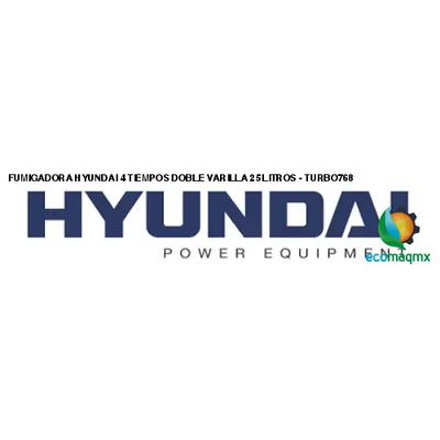 FUMIGADORA HYUNDAI 4 TIEMPOS DOBLE VARILLA 25 LITROS -