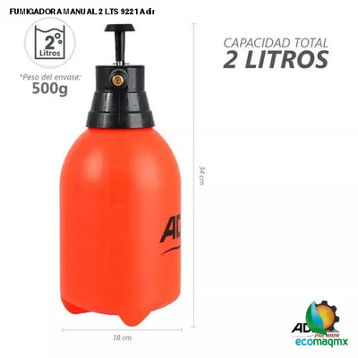 FUMIGADORA MANUAL 2 LTS 9221 Adir