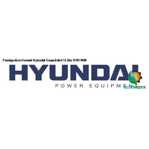 Fumigadora Manual Hyundai Capacidad 1 Litro HYD1000