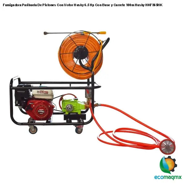 Fumigadora Parihuela De Pistones Con Motor Husky 6.5 Hp Con