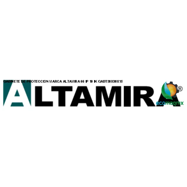 GABINETE DE PROTECCION MARCA ALTAMIRA 66 IP 10 IK