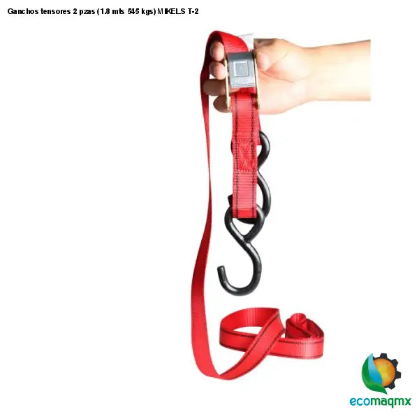 Ganchos tensores 2 pzas (1.8 mts 545 kgs) MIKELS T-2