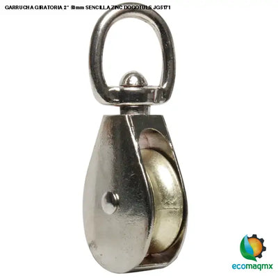 GARRUCHA GIRATORIA 2 50mm SENCILLA ZINC DOGOTULS JG5171