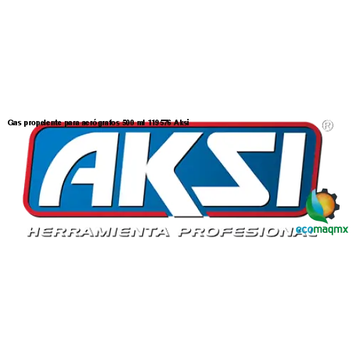 Gas propelente para aerógrafos 500 ml 119576 Aksi