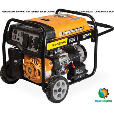 GENERADOR 8,500Wtts 16HP 120/240V 60Hz,CON