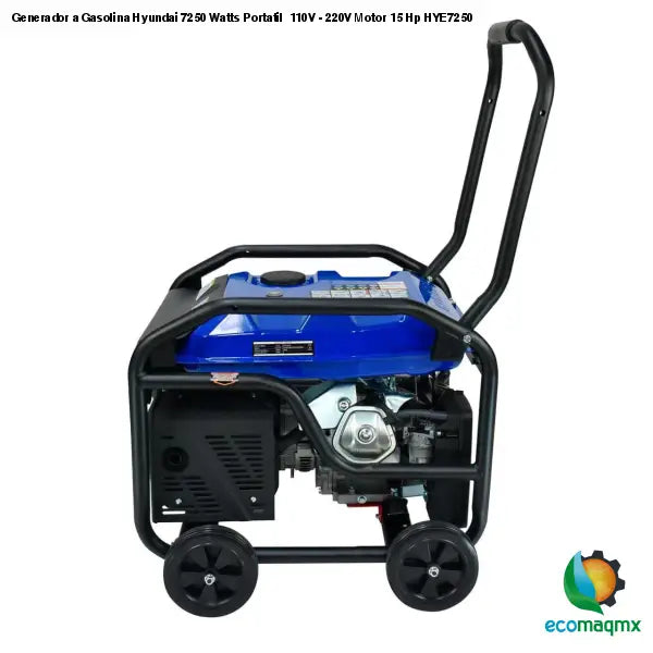 Generador a Gasolina Hyundai 7250 Watts Portatil 110V - 220V