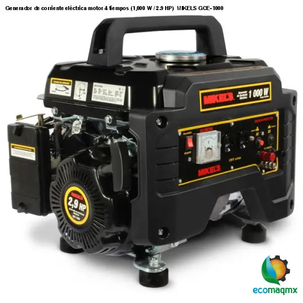 Generador de corriente eléctrica motor 4 tiempos (1,000 W /