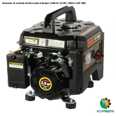 Generador de corriente eléctrica motor 4 tiempos (1,000 W /