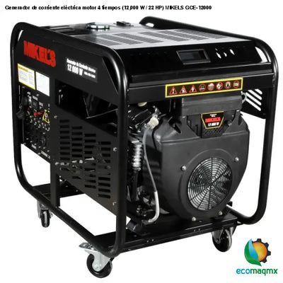 Generador de corriente eléctrica motor 4 tiempos (12,000 W /