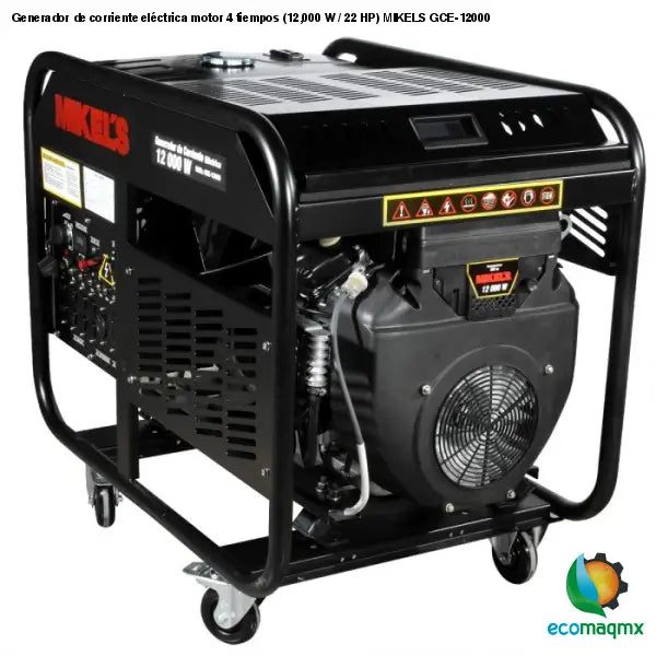 Generador de corriente eléctrica motor 4 tiempos (12,000 W /