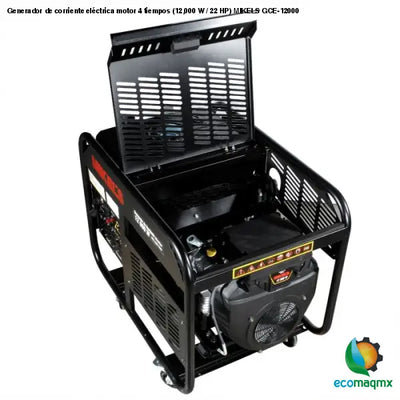Generador de corriente eléctrica motor 4 tiempos (12,000 W /