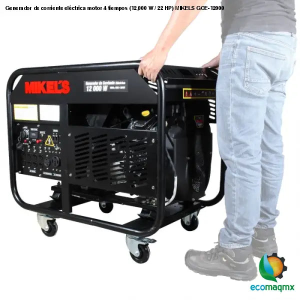 Generador de corriente eléctrica motor 4 tiempos (12,000 W /