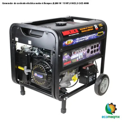 Generador de corriente eléctrica motor 4 tiempos (8,000 W /