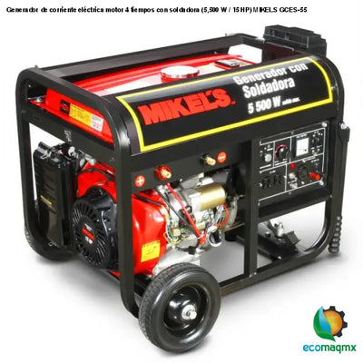 Generador de corriente eléctrica motor 4 tiempos con