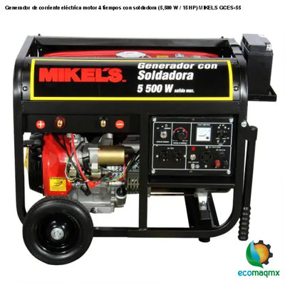 Generador de corriente eléctrica motor 4 tiempos con
