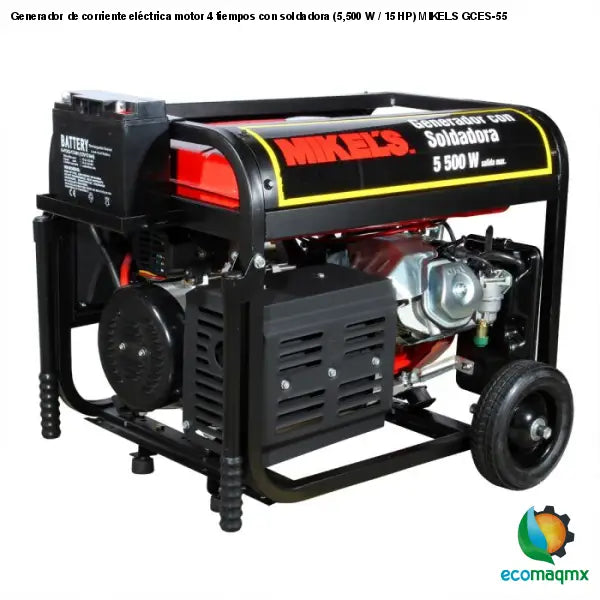 Generador de corriente eléctrica motor 4 tiempos con