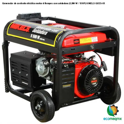 Generador de corriente eléctrica motor 4 tiempos con