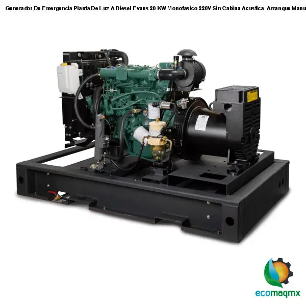 Generador De Emergencia Planta De Luz A Diesel Evans 20 KW