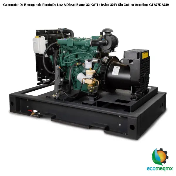 Generador De Emergencia Planta De Luz A Diesel Evans 22 KW