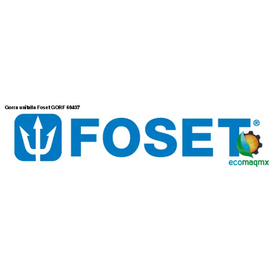 Gorra unitalla Foset GORF 60437