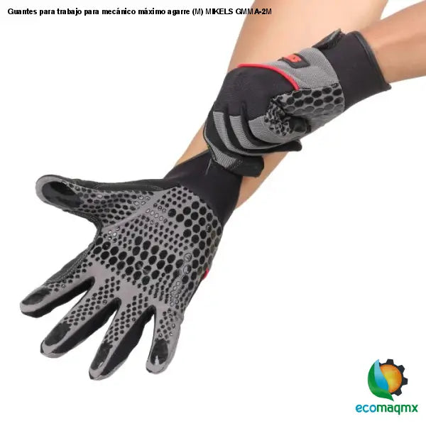 Guantes para trabajo para mecánico máximo agarre (M) MIKELS