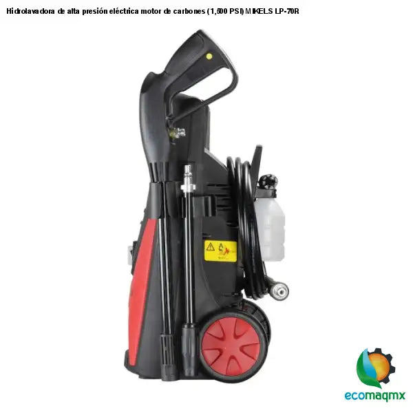 Hidrolavadora de alta presión eléctrica motor de carbones