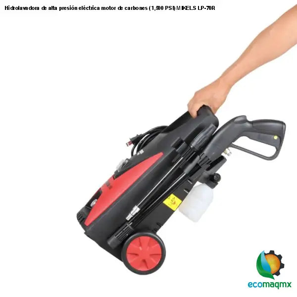 Hidrolavadora de alta presión eléctrica motor de carbones